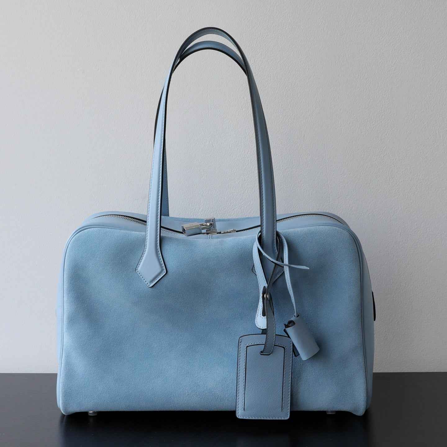 "Como" Sac cabas minimaliste en cuir véritable pour femme