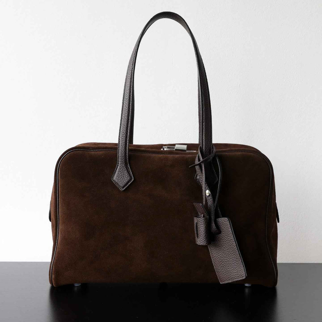 "Como" Sac cabas minimaliste en cuir véritable pour femme