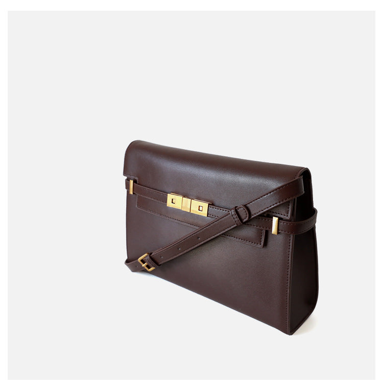 Sac à main femme en cuir véritable, sac Kelly, taille  grands, coloris vin rouge , vue latéral