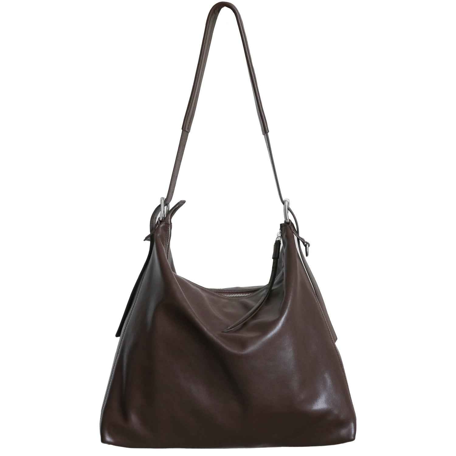 "Bosa" Sac à bandoulière vintage en cuir véritable