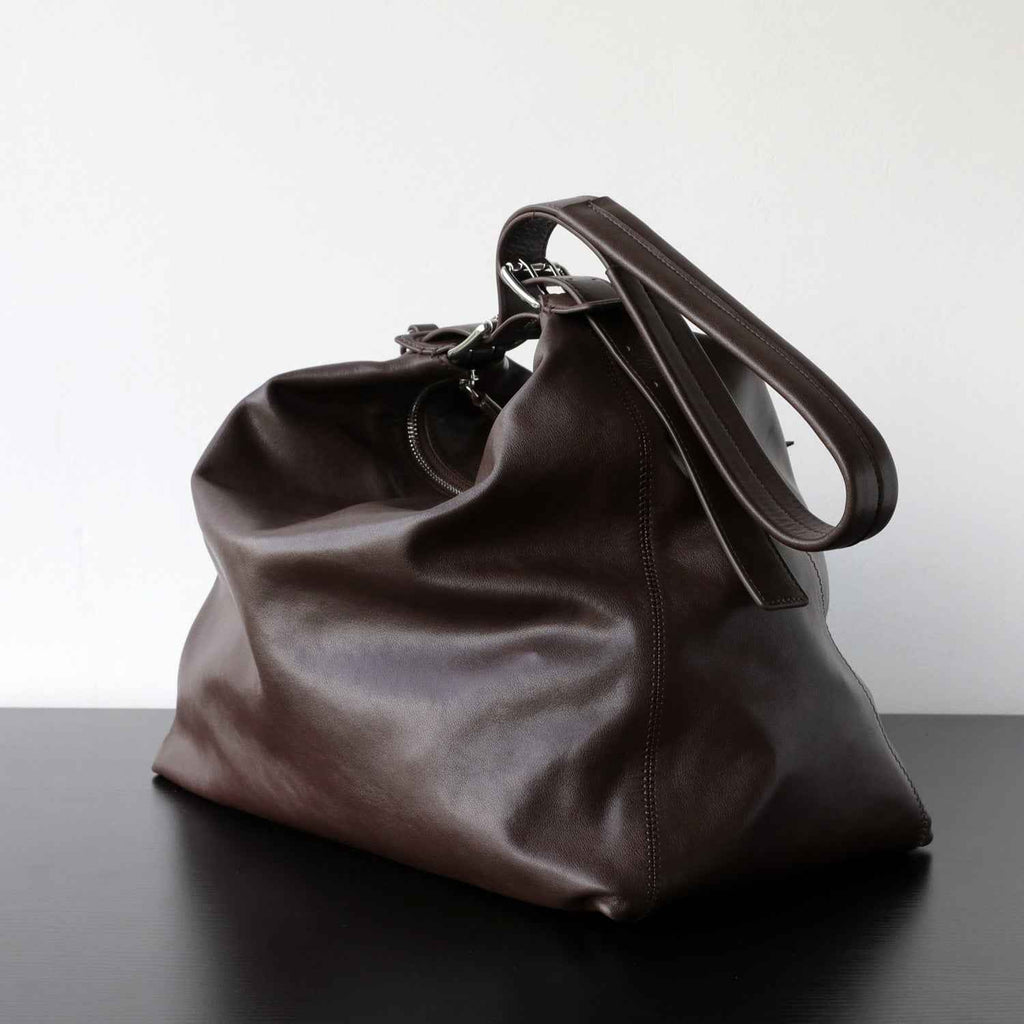 "Bosa" Sac à bandoulière vintage en cuir véritable
