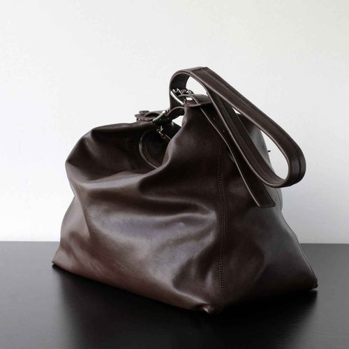 "Bosa" Sac à bandoulière vintage en cuir véritable