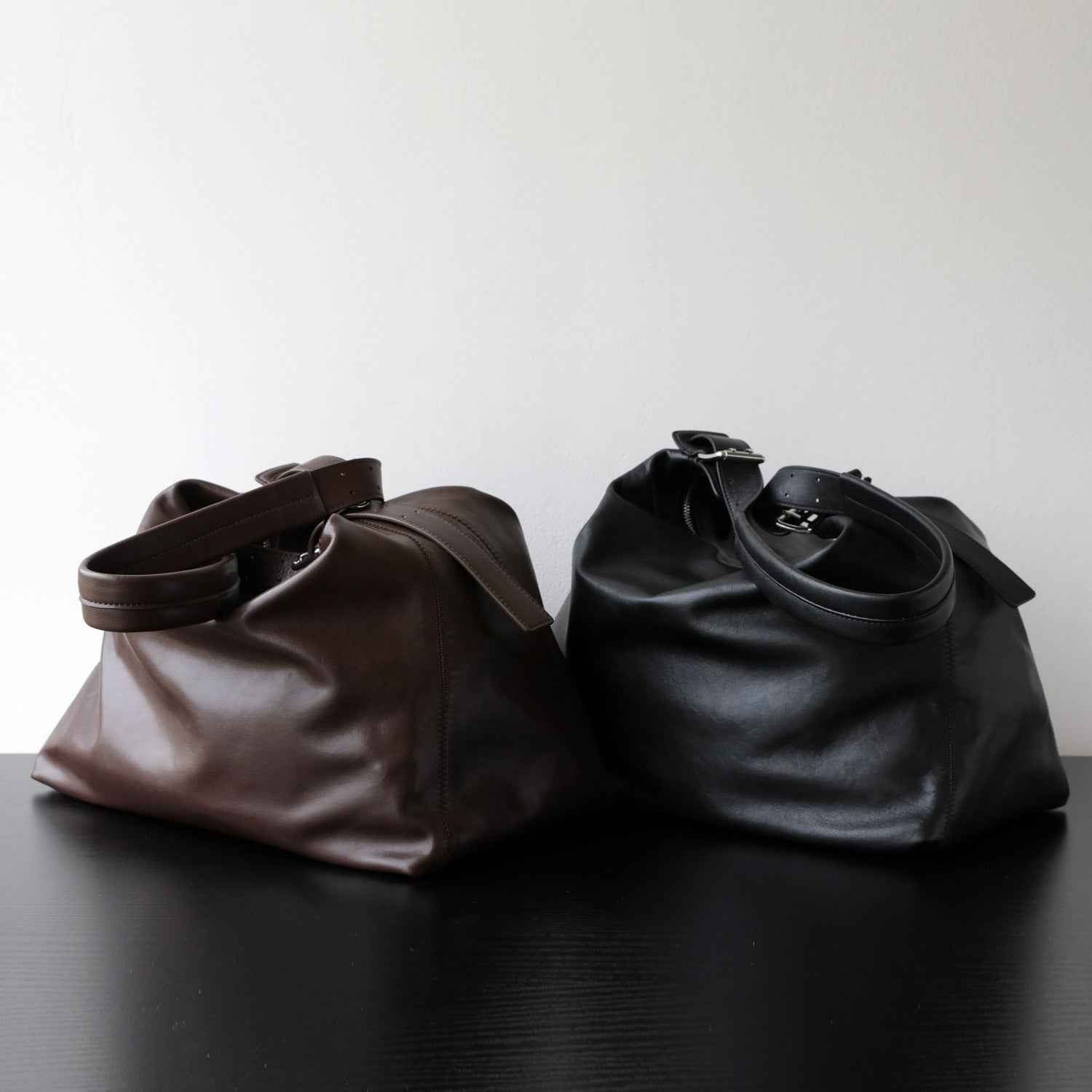 "Bosa" Sac à bandoulière vintage en cuir véritable