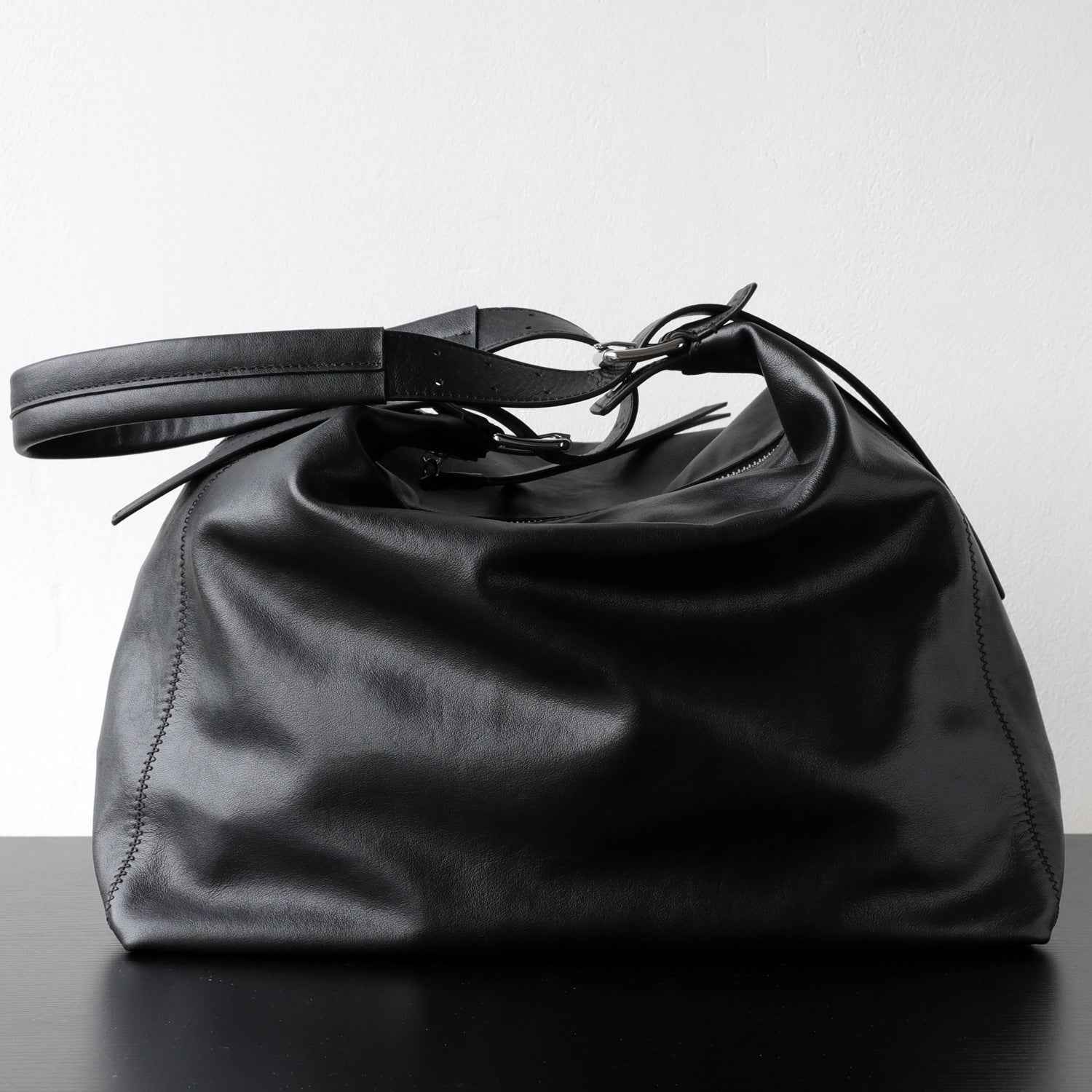 "Bosa" Sac à bandoulière vintage en cuir véritable